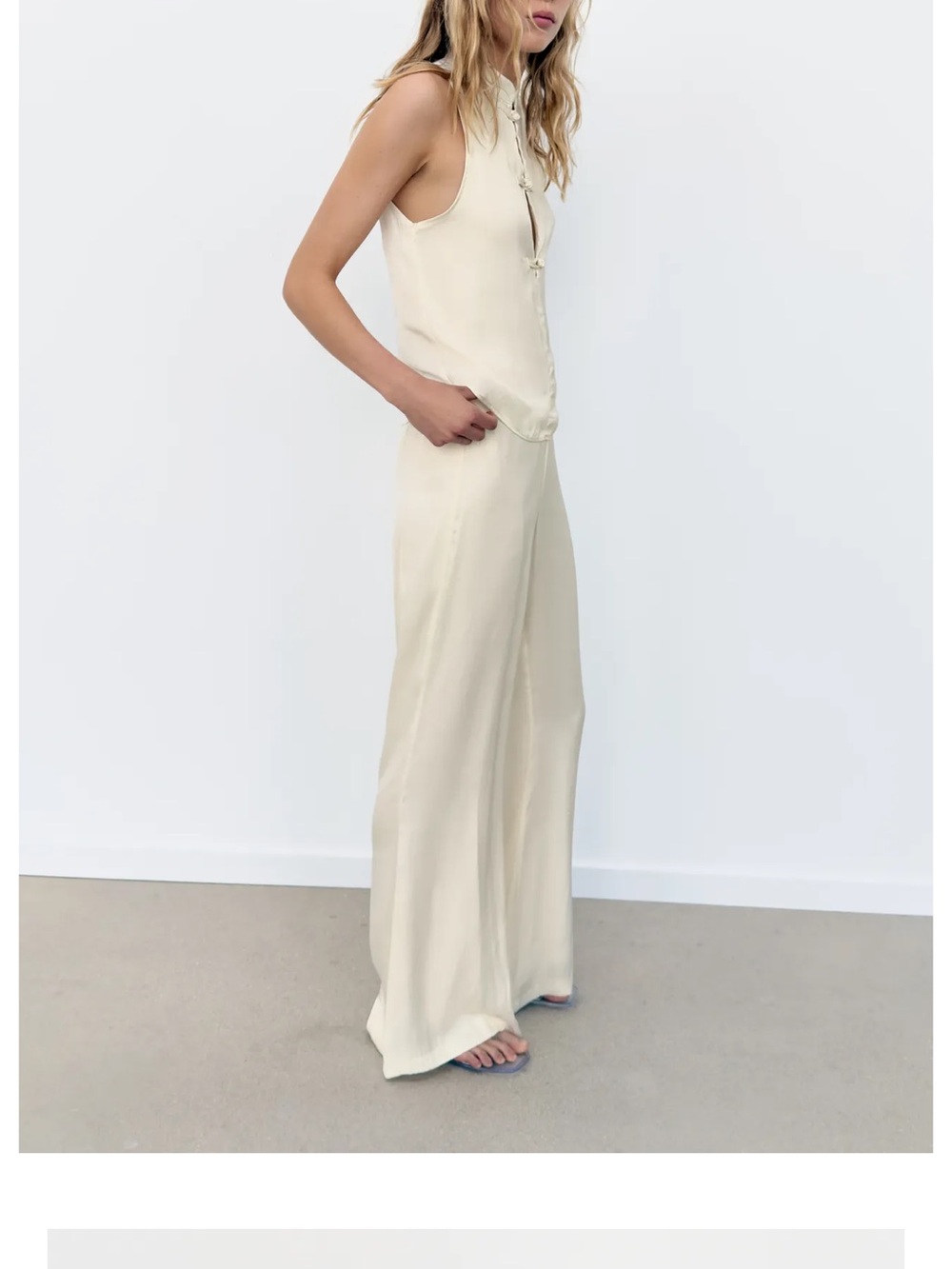 Nwt Zara satin pants